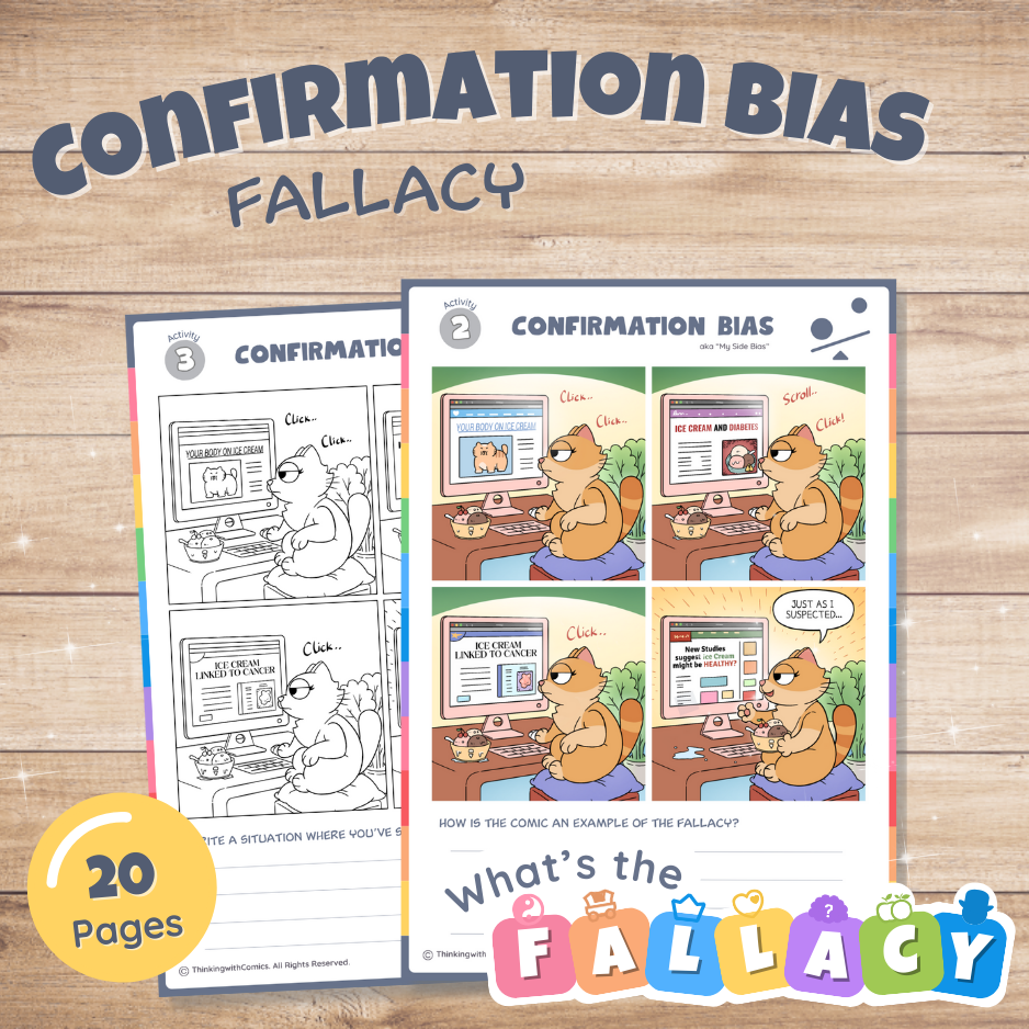 Confirmation Bias Fallacy Activity Pack