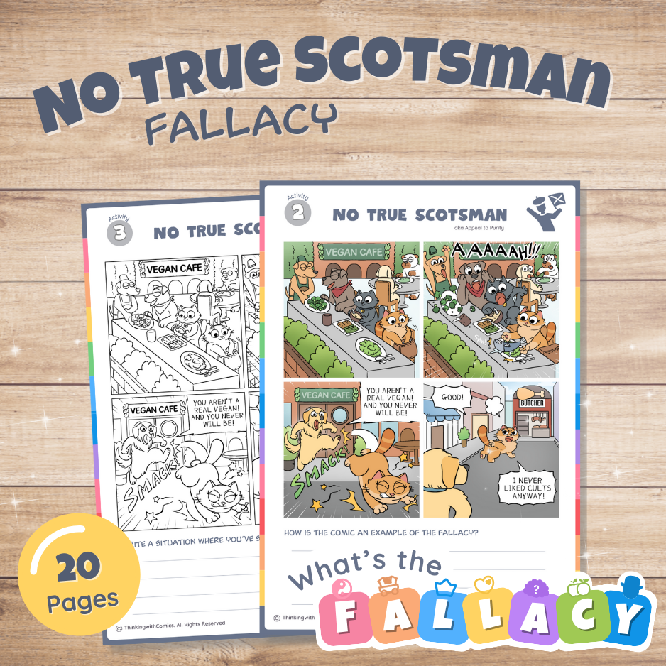 No True Scotsman Fallacy Activity Pack