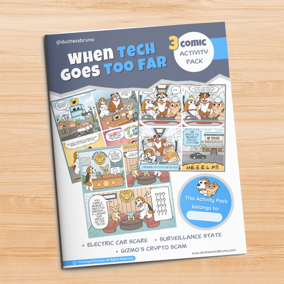 When Tech Goes Too Far Activity Pack