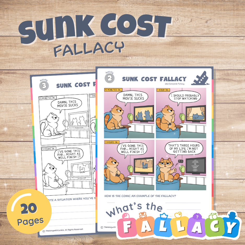 Sunk Cost Fallacy Activity Pack
