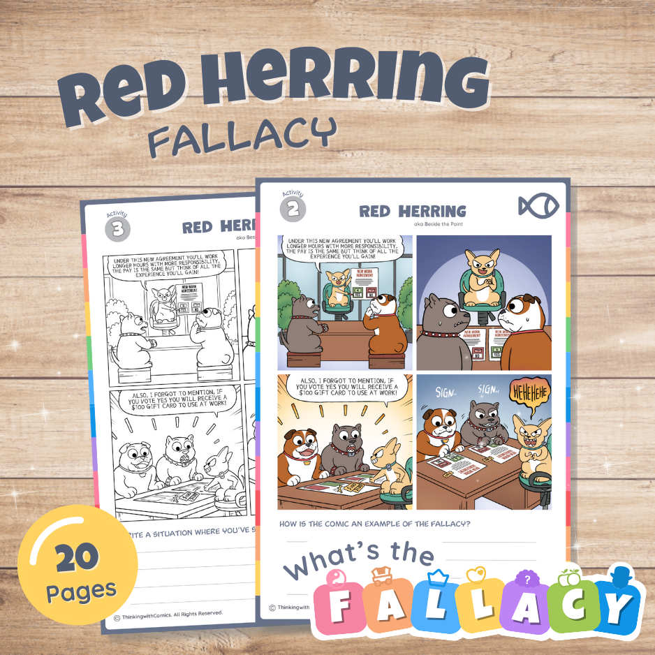 Red Herring Fallacy Activity Pack