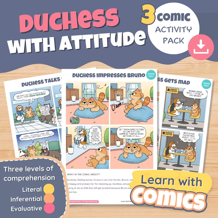 Duchess with Attitude Activity Pack