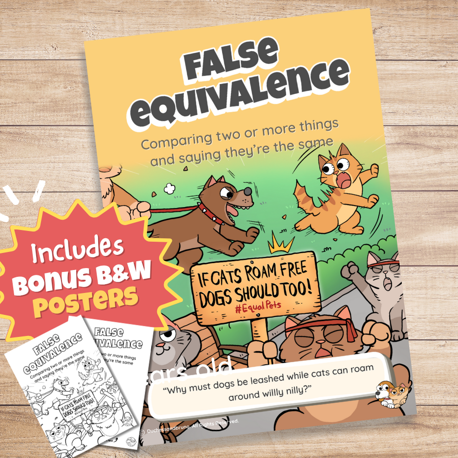 False Equivalence Poster