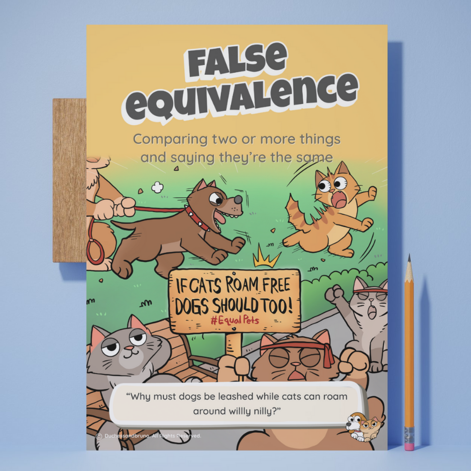 False Equivalence Poster