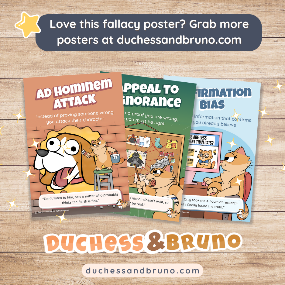 Genetic Fallacy Poster