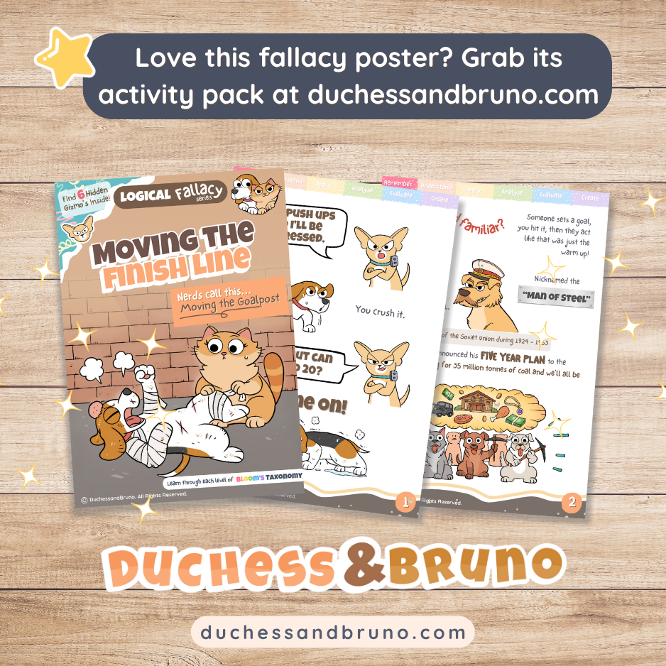 Moving the Goalpost Poster