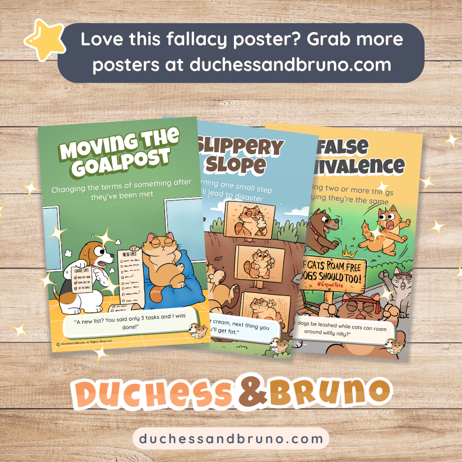 You Too Fallacy Poster