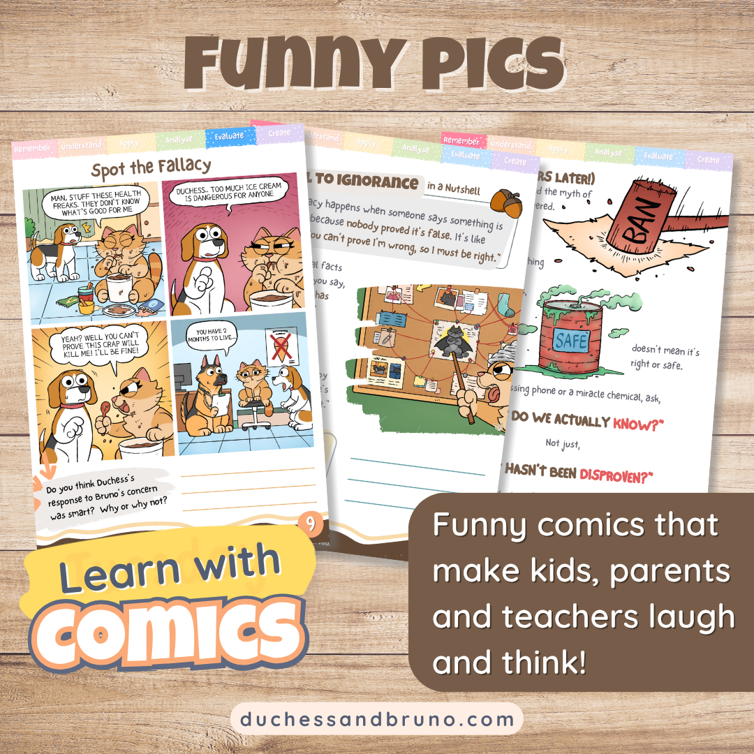 Appeal to Ignorance Fallacy Activity Pack