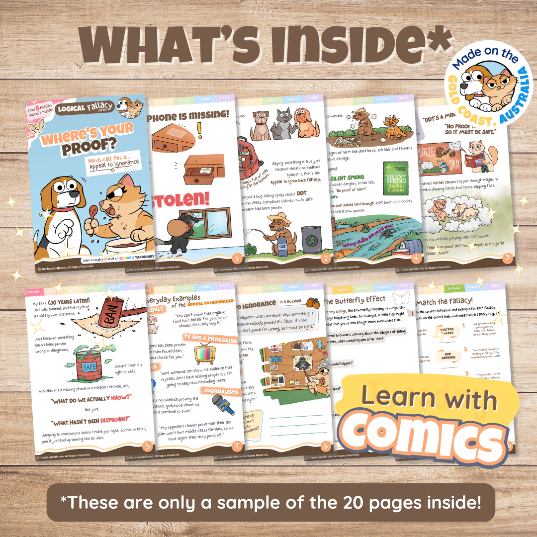 Appeal to Ignorance Fallacy Activity Pack