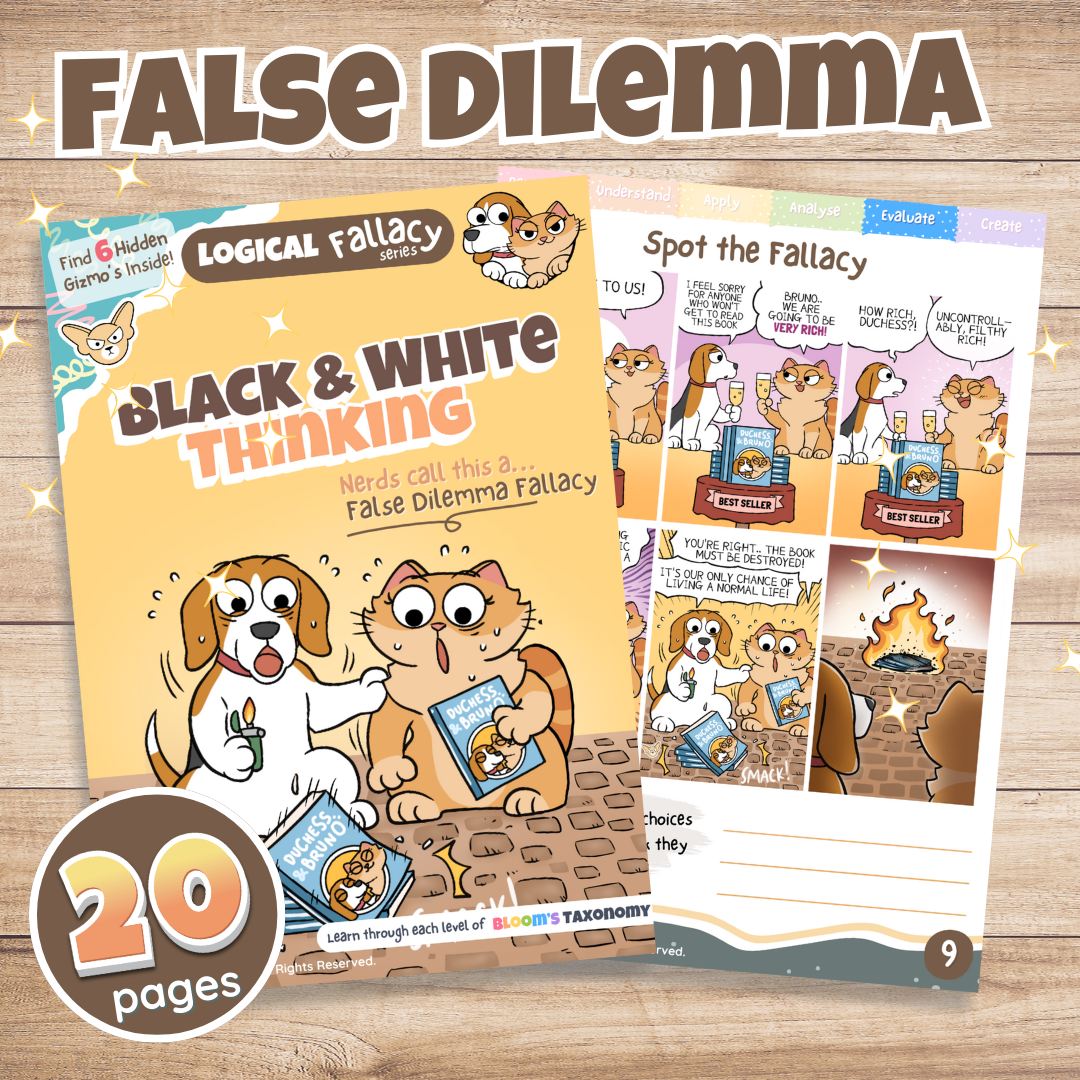 False Dilemma Fallacy Activity Pack