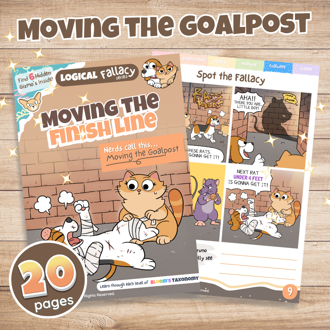 Moving The Goalpost Fallacy Activity Pack