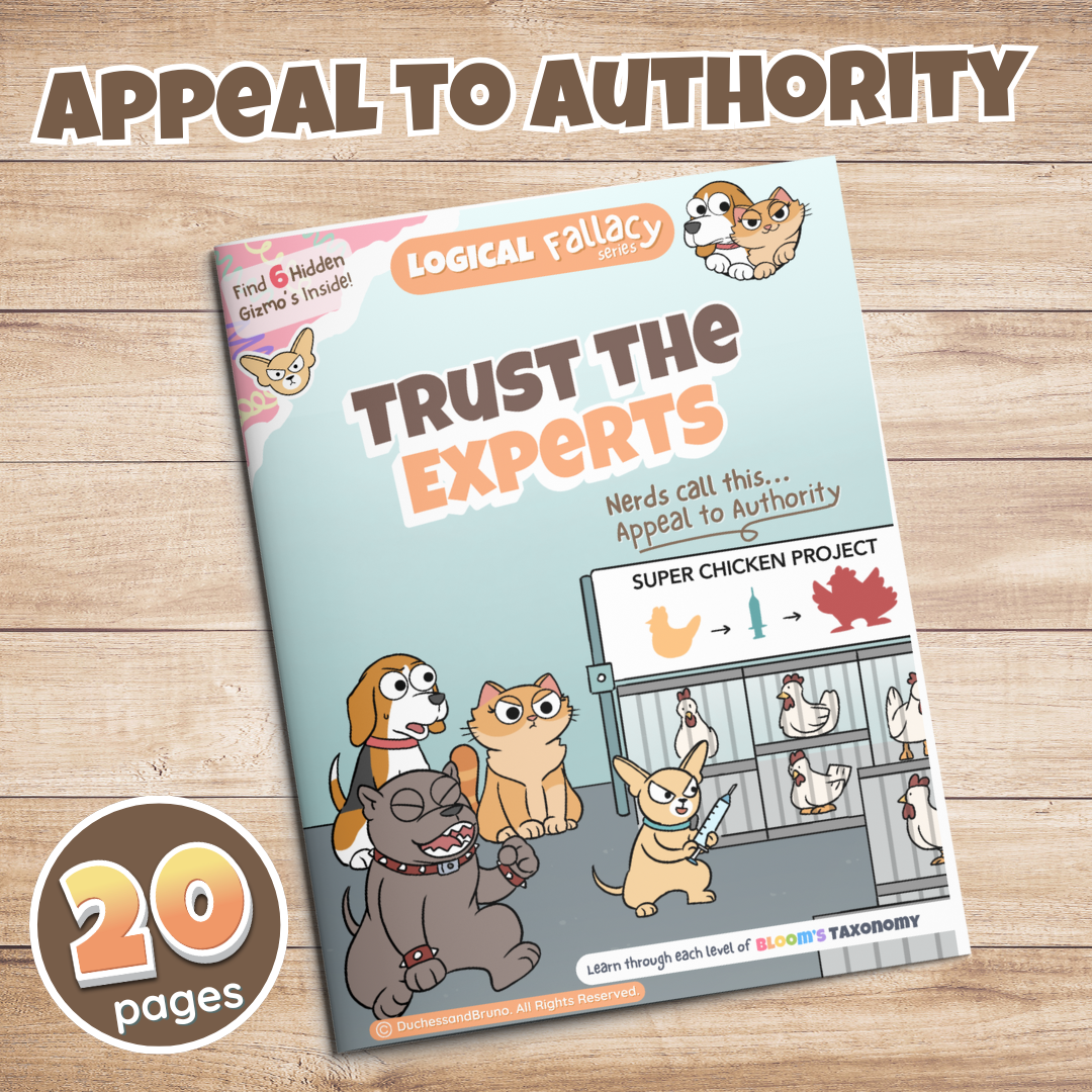 Appeal to Authority Fallacy Activity Pack