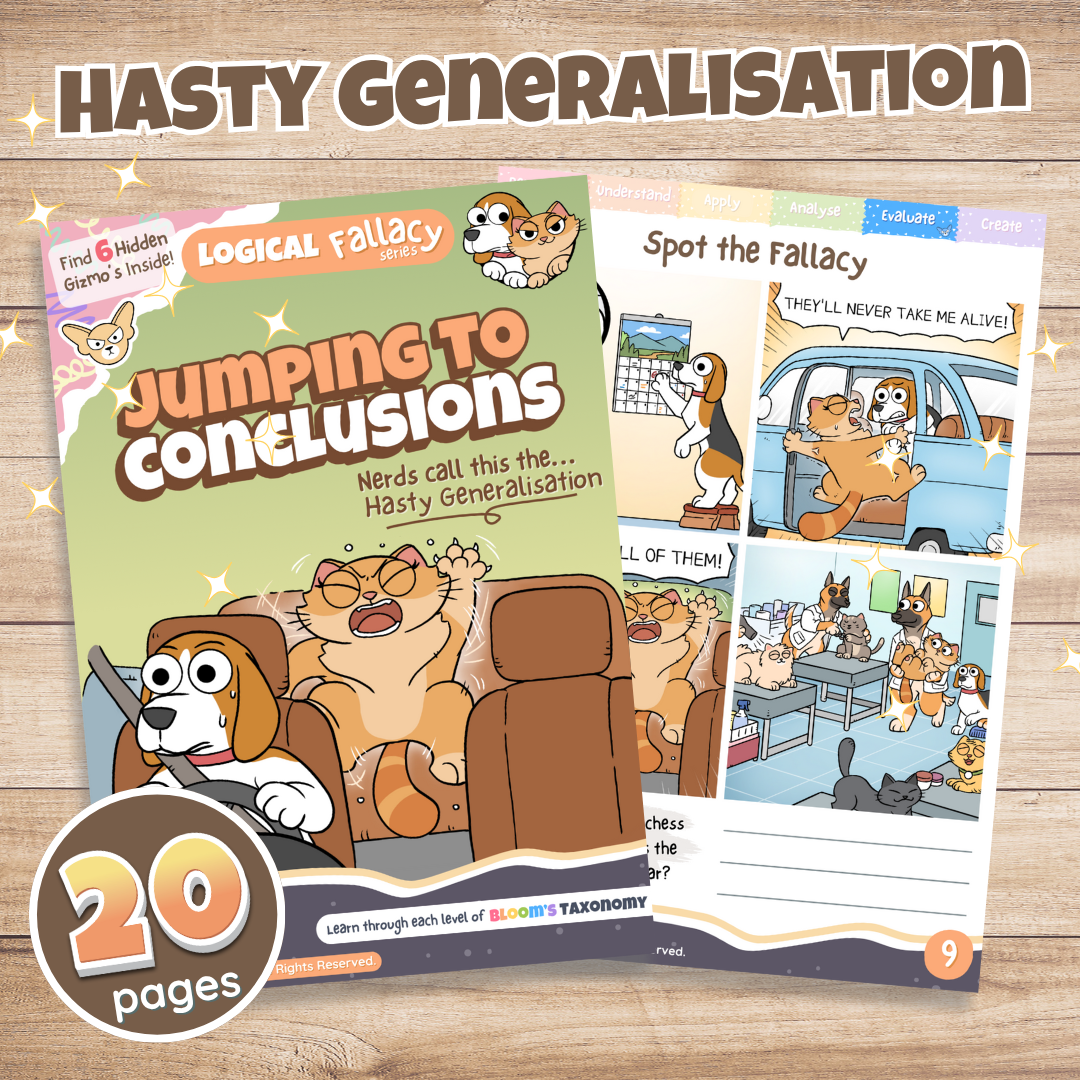 Hasty Generalisation Fallacy Activity Pack