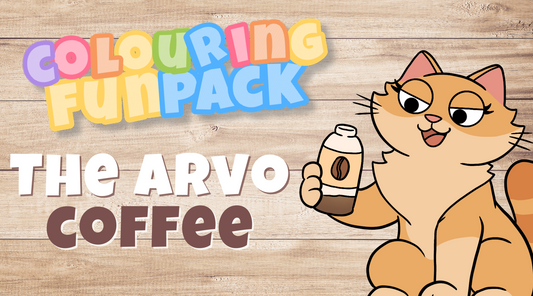 The Arvo Coffee Colouring Funpack