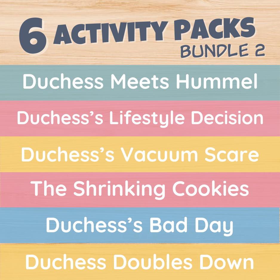 Comic Activity Packs Bundle 2