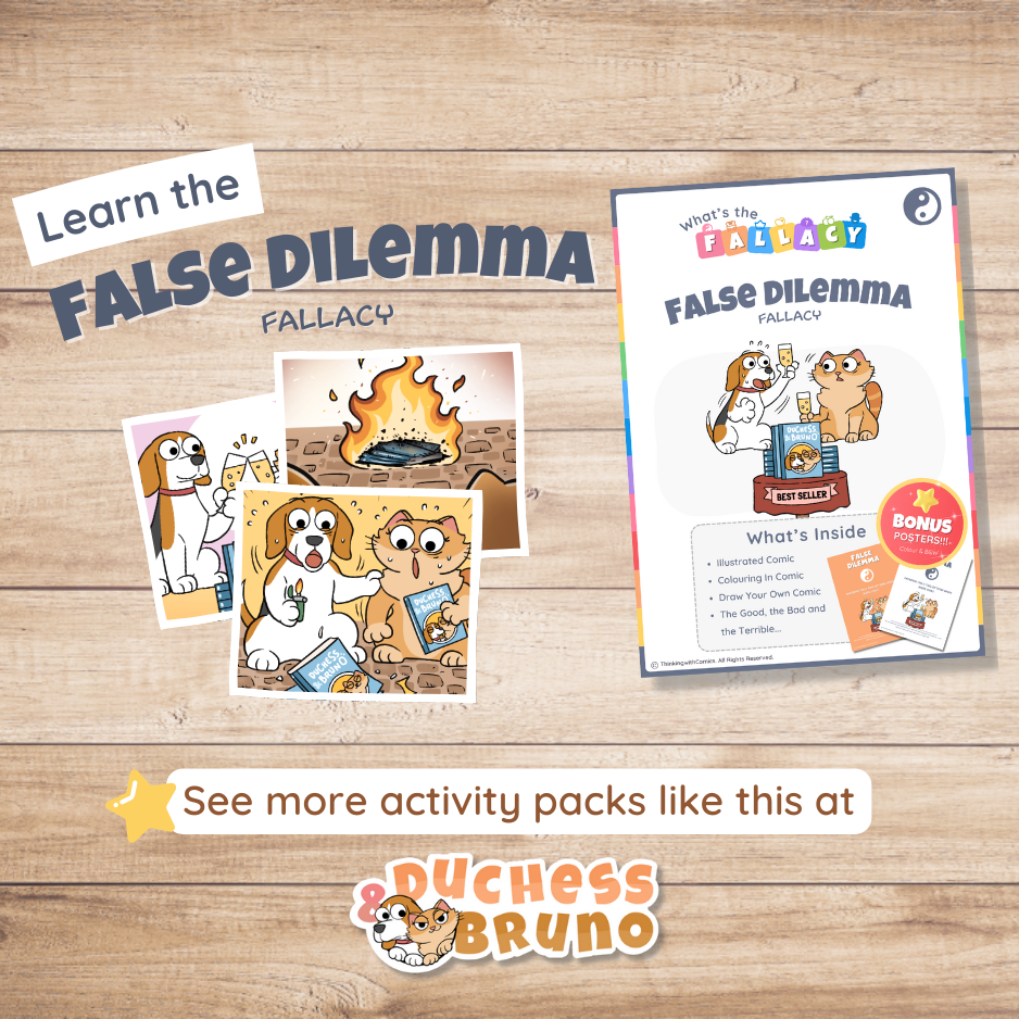 False Dilemma Fallacy Activity Pack