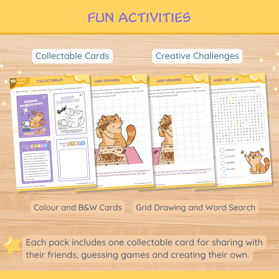 Duchess Doubles Down Activity Pack