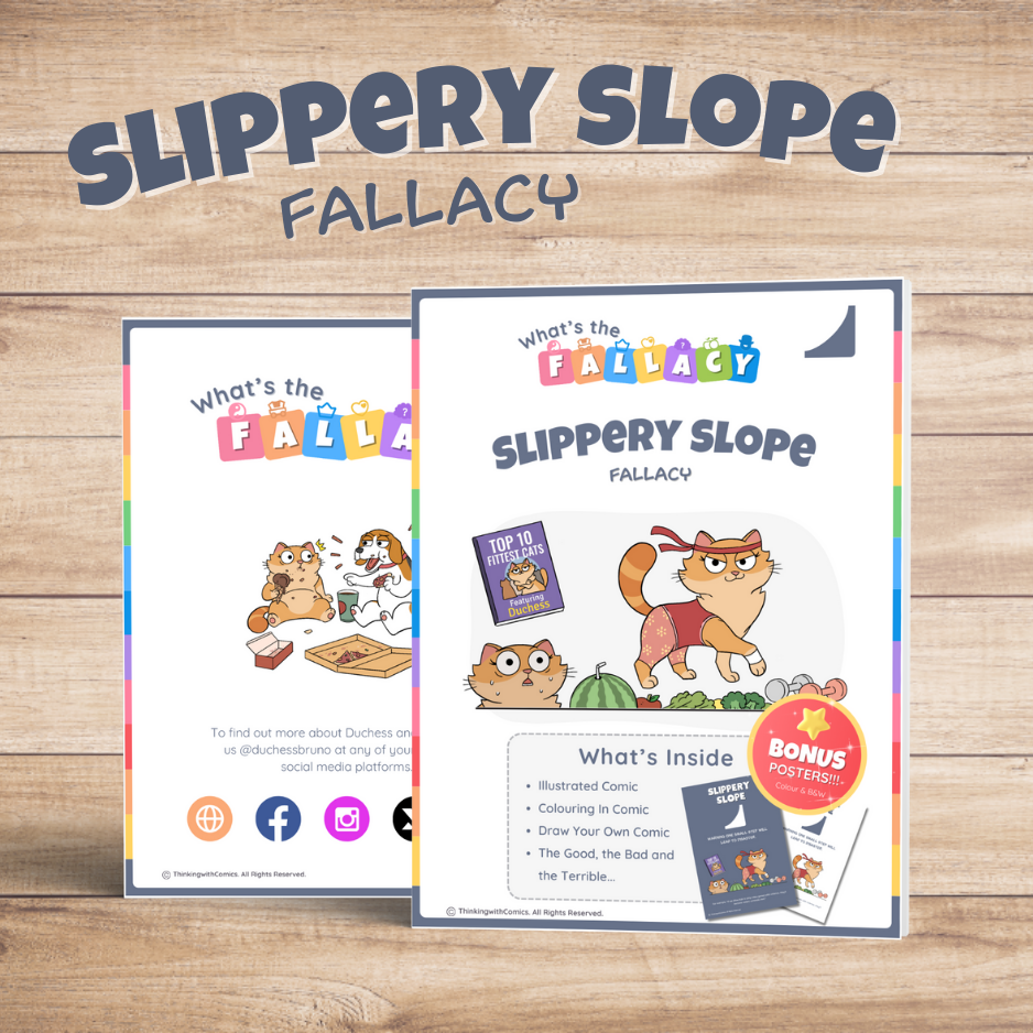 Slippery Slope Fallacy Activity Pack