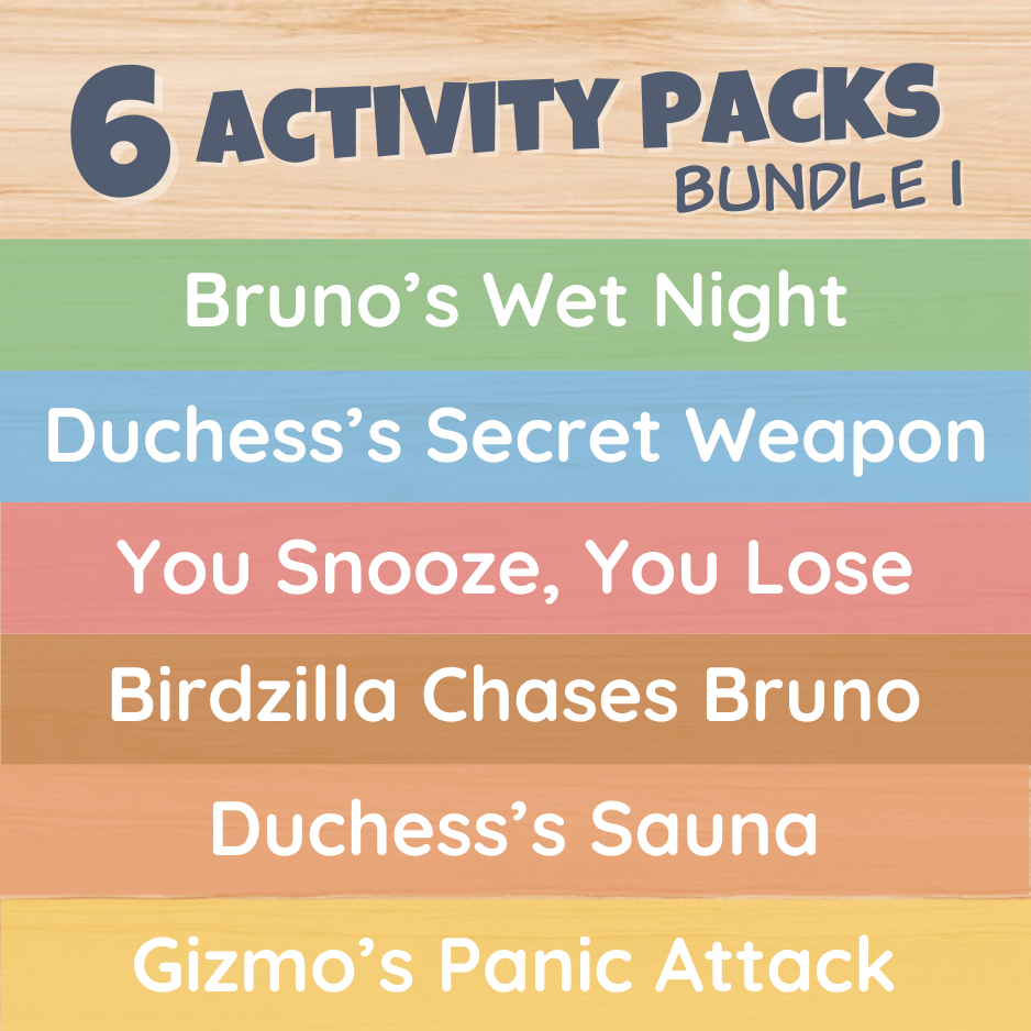 Comic Activity Packs Bundle 1