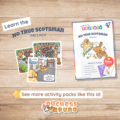No True Scotsman Fallacy Activity Pack