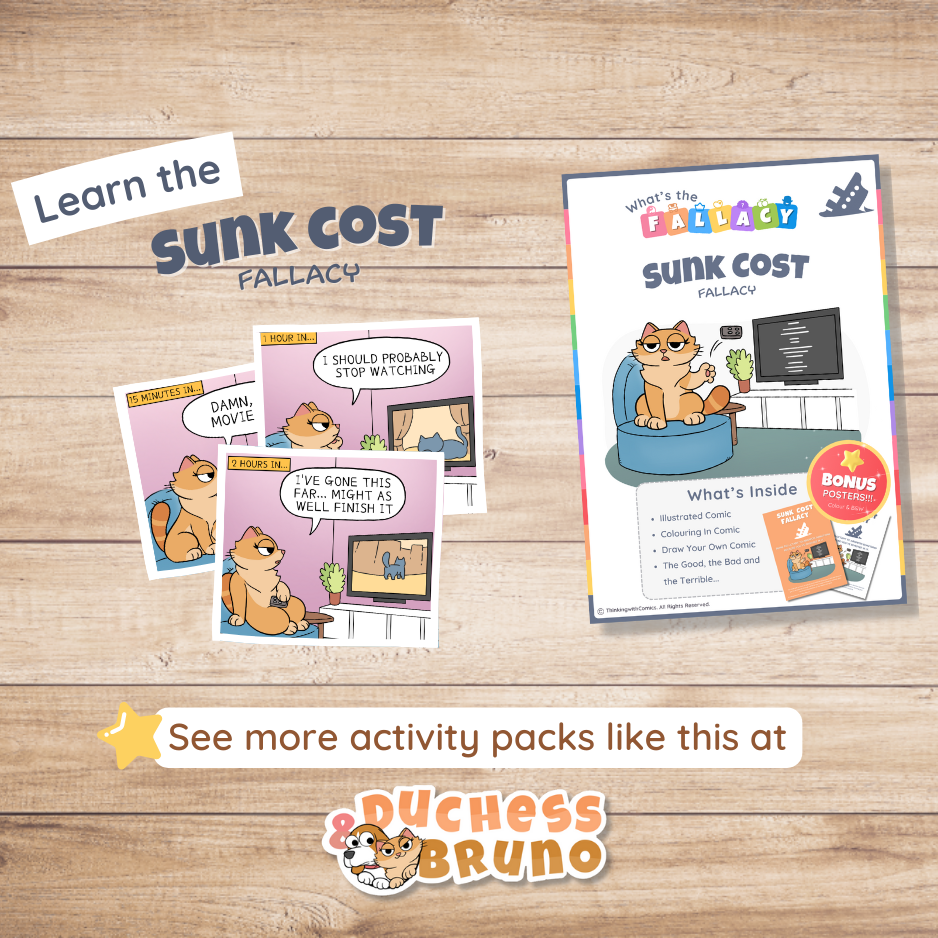 Sunk Cost Fallacy Activity Pack