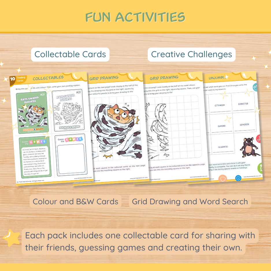 Rats Swarm Duchess Activity Pack