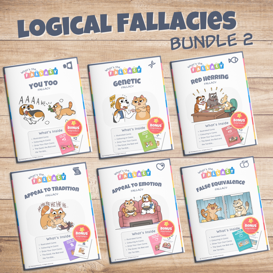 Logical Fallacy Activity Pack Bundle 2