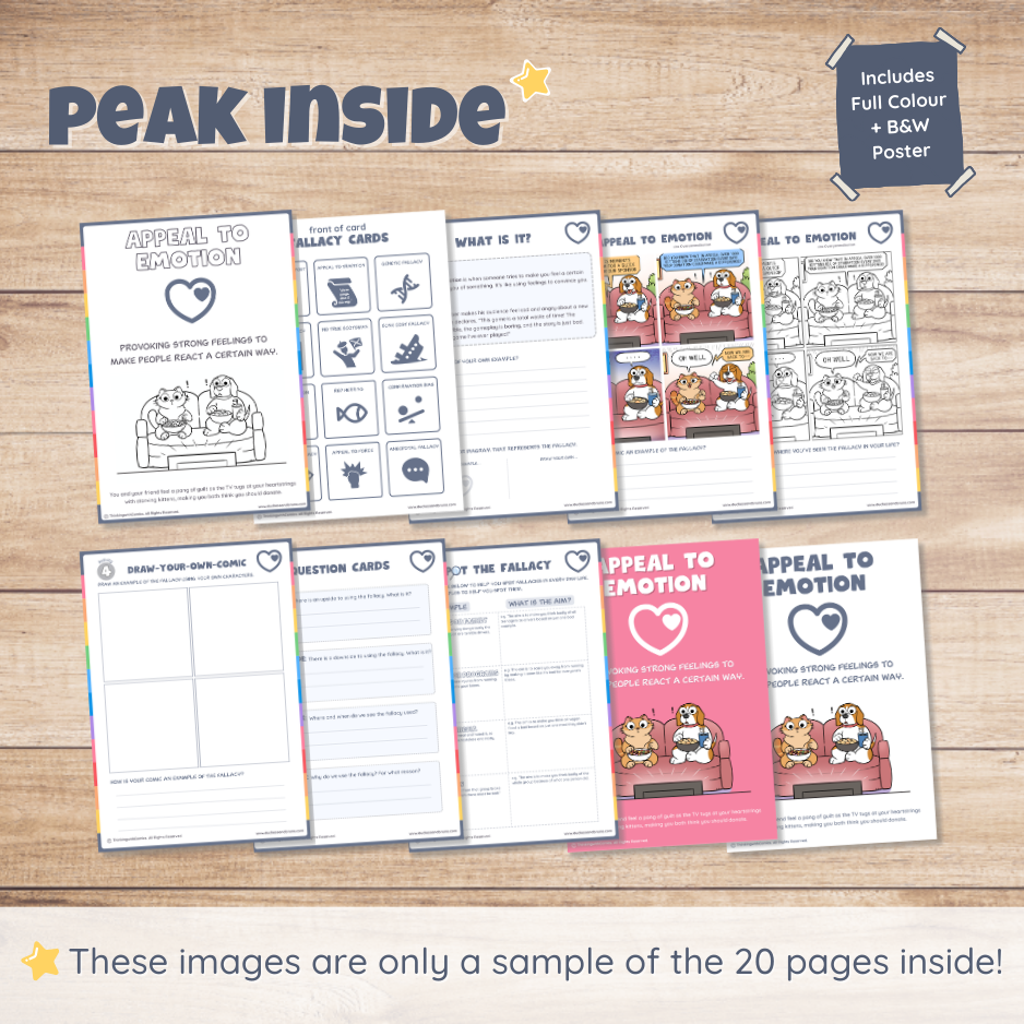 Appeal to Emotion Activity Pack