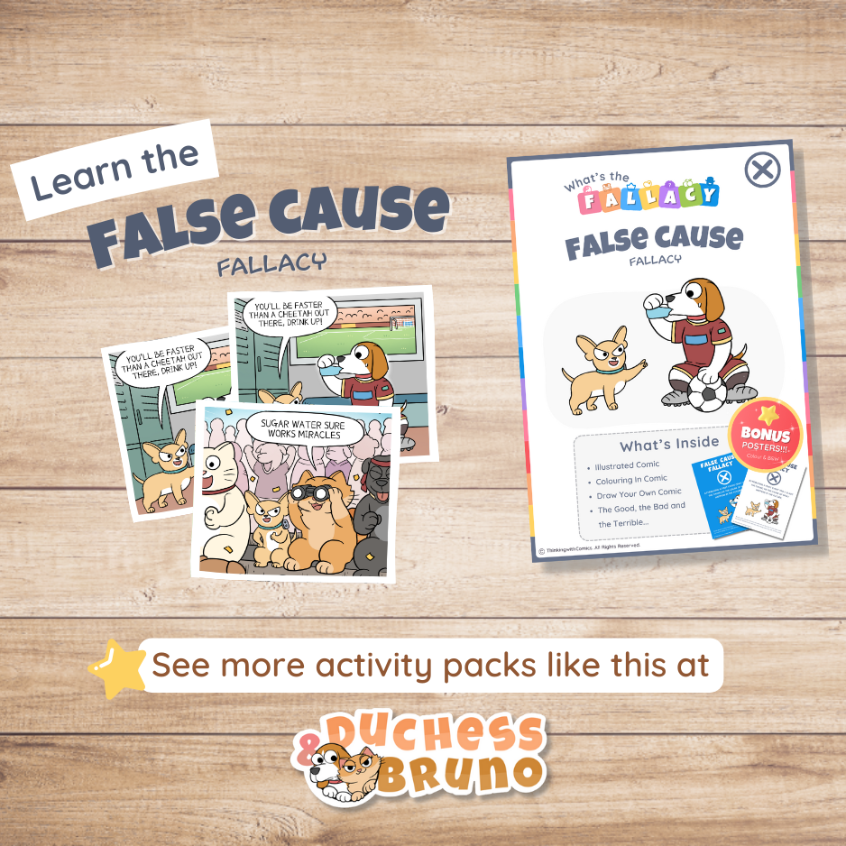 False Cause Fallacy Activity Pack