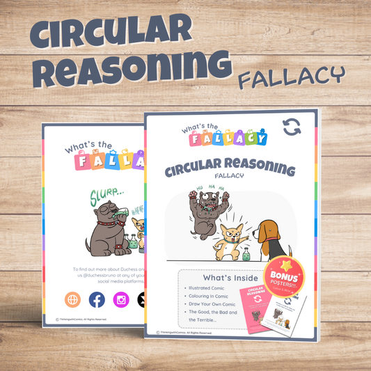 Circular Reasoning Argument Fallacy Activity Pack