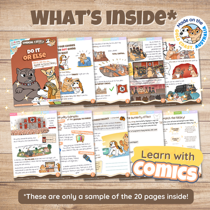 Appeal to Force Fallacy Activity Pack