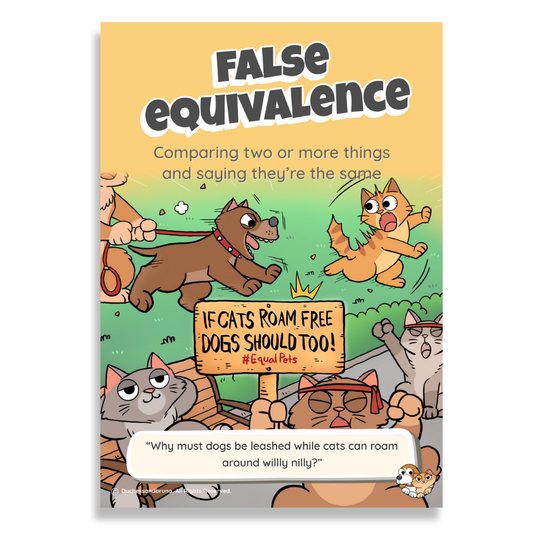 False Equivalence Poster