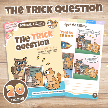 Loaded Question Fallacy Activity Pack