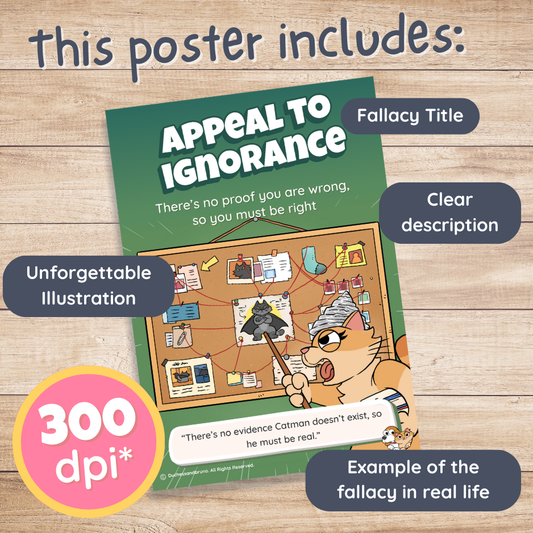 Appeal to Ignorance Poster
