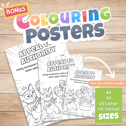 Appeal to Authority Poster