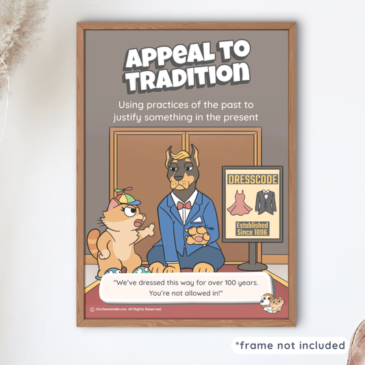 Appeal to Tradition Poster