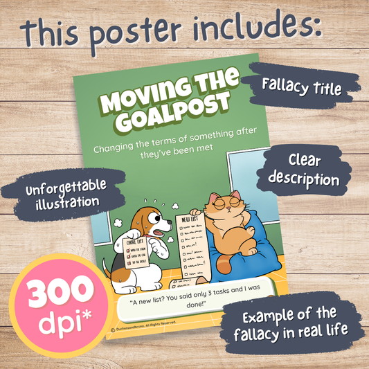 Moving the Goalpost Poster