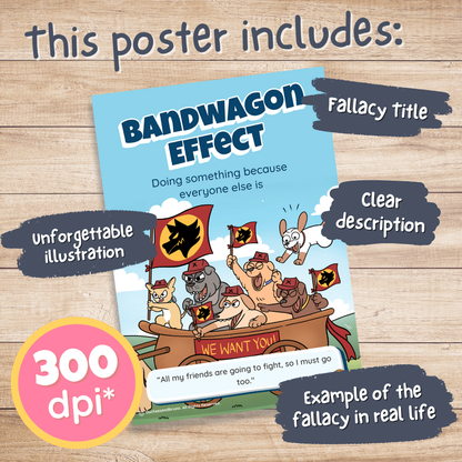Bandwagon Effect Poster