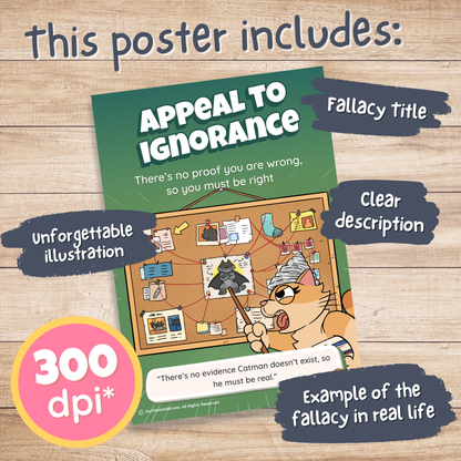 Appeal to Ignorance Poster