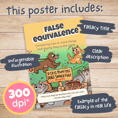 False Equivalence Poster