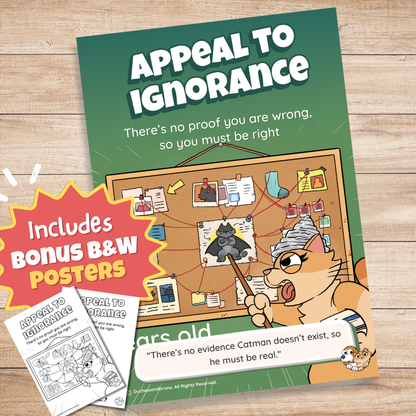 Appeal to Ignorance Poster