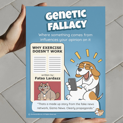 Genetic Fallacy Poster
