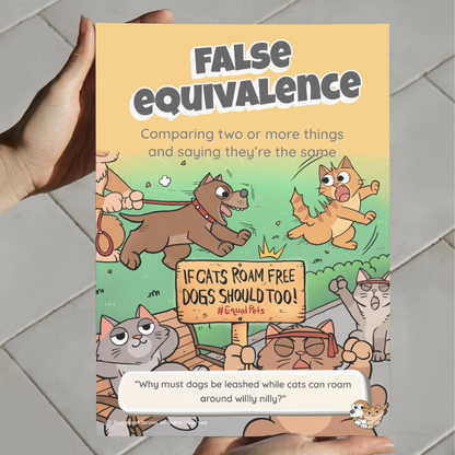 False Equivalence Poster
