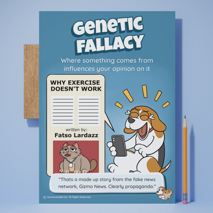 Genetic Fallacy Poster