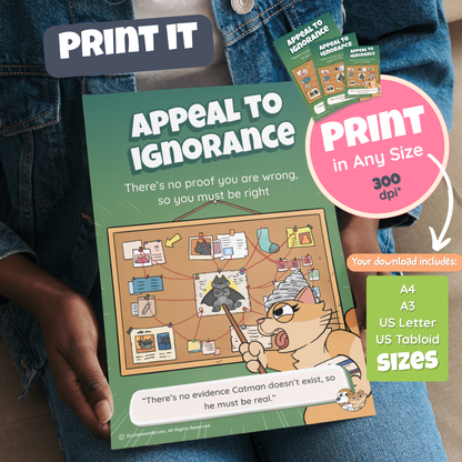 Appeal to Ignorance Poster