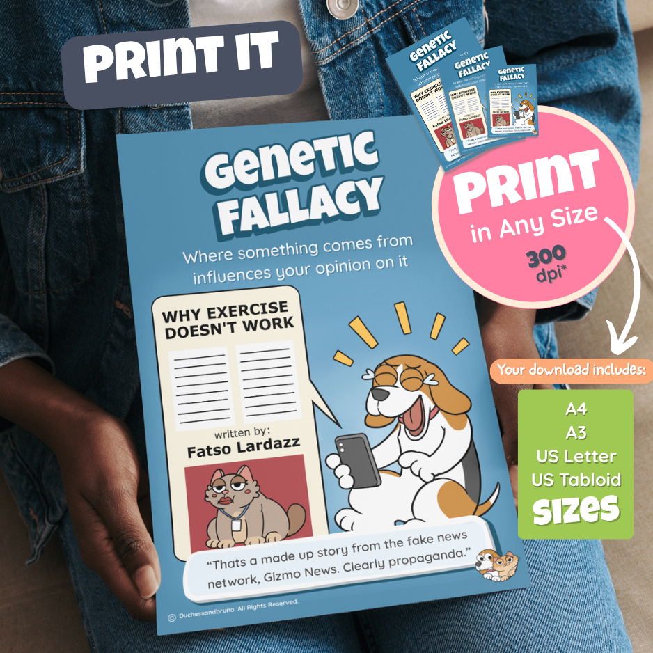 Genetic Fallacy Poster