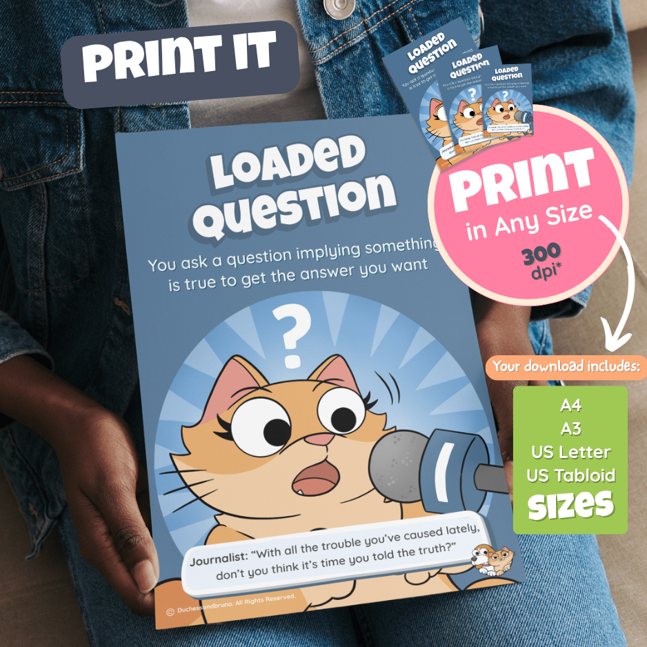 The Loaded Question Poster