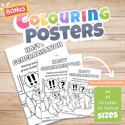 Hasty Generalisation Poster
