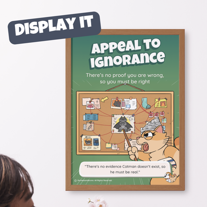Appeal to Ignorance Poster