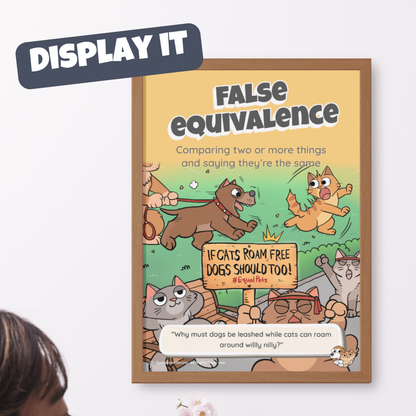 False Equivalence Poster